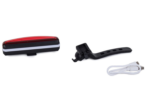 Luz trasera usb led cob bicicleta