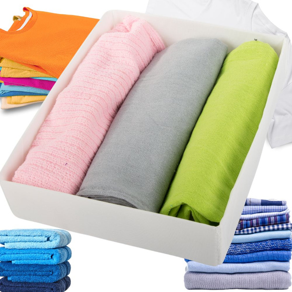 Organizador de ropa interior para cajon armario blanco universal