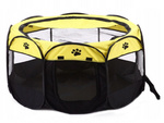 Enclos pliable pour chien lit pour animal de compagnie cage pour chat grand chenil léger