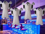 Spoku papīra kulons halloween spoku 3d salocīts papīra apdare