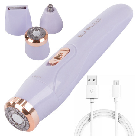 Женский депилятор для тела nine skins twins brards trimmer 3in1 for women