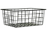 Altillo cesta de alambre altillo organizador de metal para cocina para fruta espacioso