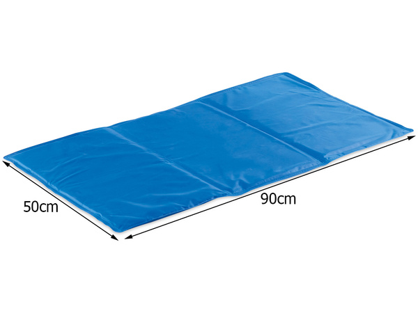 Vandeniui atspari gelio vėsinanti paklodė šunims ir gyvūnams 50x90cm kačių kojoms