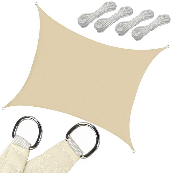 Stačiakampio formos stačiakampio formos sodo vandeniui atspari burė 4x3m markizė