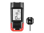 Front rear led bicycle lamp wireless counter loud horn 3in1