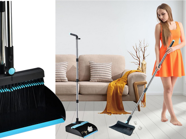 Sweeping set sweeping brush dustpan stick cleaning brush lazy man