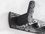 Badezimmer-hänger für kleidung, handtücher, küche loft wandhänger 24,5cm