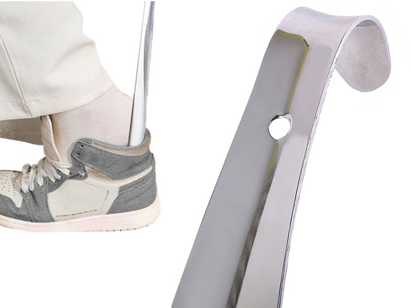 Zapato cuchara metal gancho largo grande