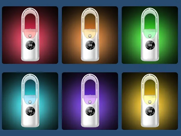 Ventilator cu coloană fără palete umidificator liniștit în picioare