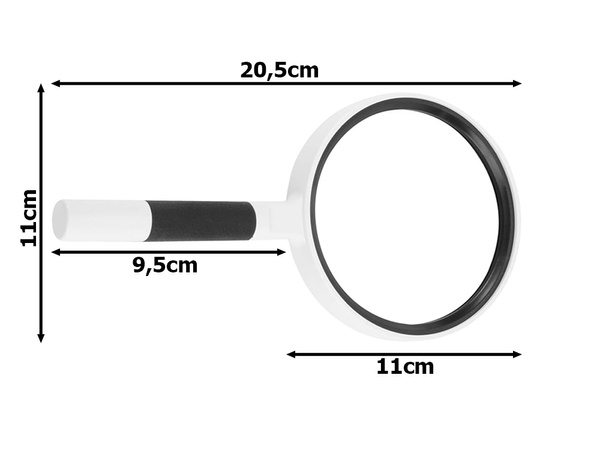 Klasiskais lasāmstikls 95 mm