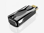 Pārveidotājs adapteris no hdmi uz vga d-sub audio mini ligzdu