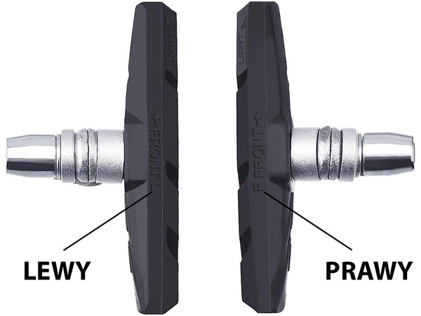 Plăcuțe de frână pentru biciclete v- breake set cu filet pantofi de bicicletă