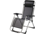 Garden lounger beach folding cushion gravity gravity reinforced