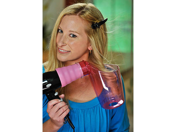 Õhu lokirulliga föön lokkis lokid