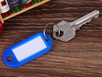 Key ring key tag 100 pcs