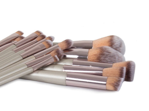 Professionelles make-up-pinselset etui