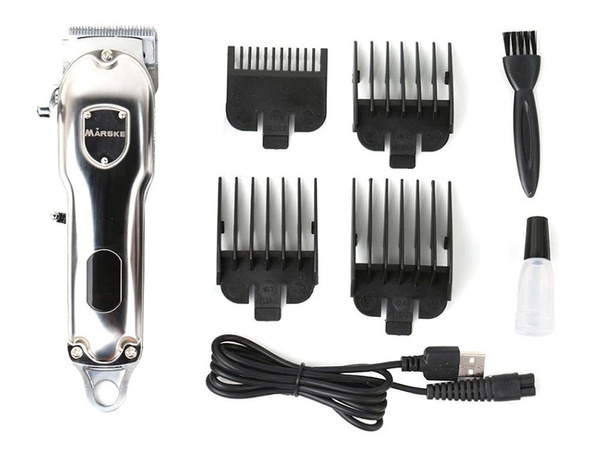 Lcd cordless shaver