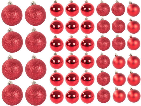 Têtes de sapin de noël 6/4/3 cm kit 100 pièces