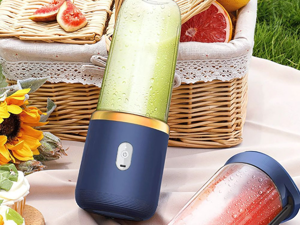 Hordozható blender csésze elektromos keverőgép usb 6 pengével smoothie