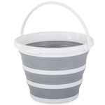 Silicone bucket folding reinforced 10l