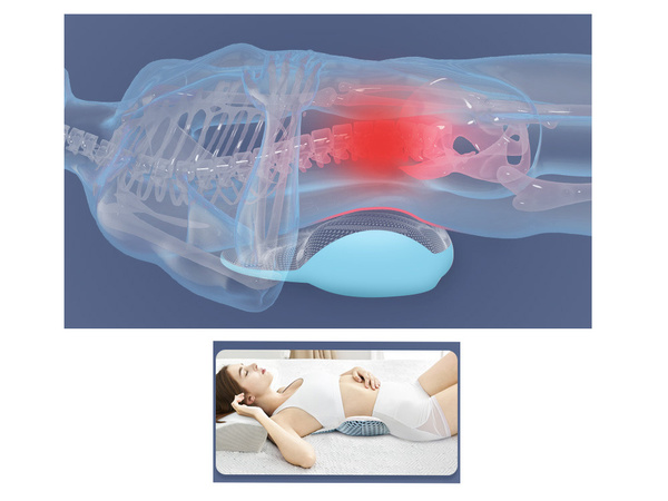 Almohada ortopédica para la espalda soporte lumbar