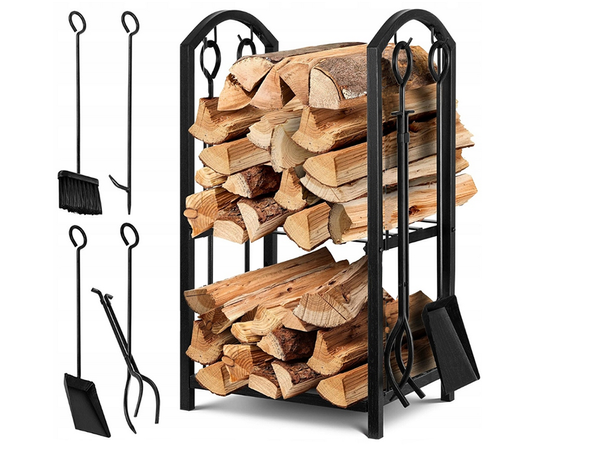 Tűzifa állvány tűzifa tartozékok tartozékok póker söprőgép