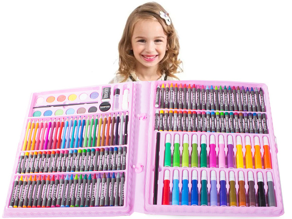 Setul artistului caz de pictură 168 buc