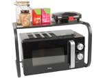 Raft de bucătărie pentru cuptor cu microunde organizator pentru cuptor cu microunde dulap mansardat