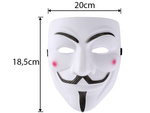 Maska anonīms vendetta acta protests halloween v