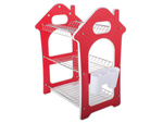 Three-storey dish drying rack drainer