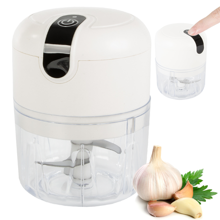 Electric vegetable chopper for herbs