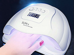 Lampe à ongles 36 led uv 54w hybrides gels