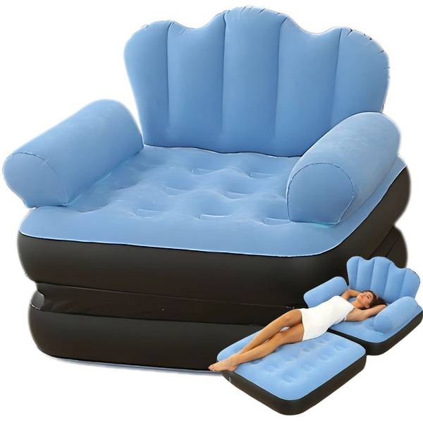INFLATABLE SOFA 2 IN 1 BLUE (10)