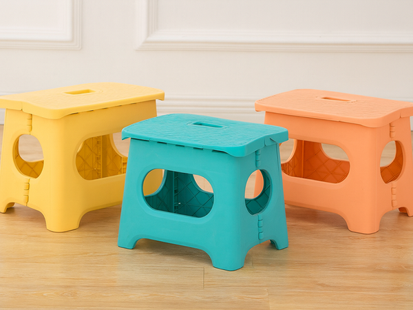Tabouret pliant en plastique tabouret de cuisine repose-pieds pratique résistant