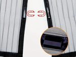 Magnetic mosquito net for balcony doors strong mesh 100x210