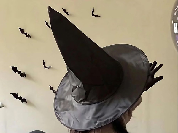 Hexenhut halloween hexenkostüm schwarz