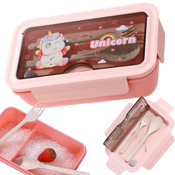 Lunchbox cutie pentru micul dejun container pentru micul dejun pentru școală compartimente tăietori