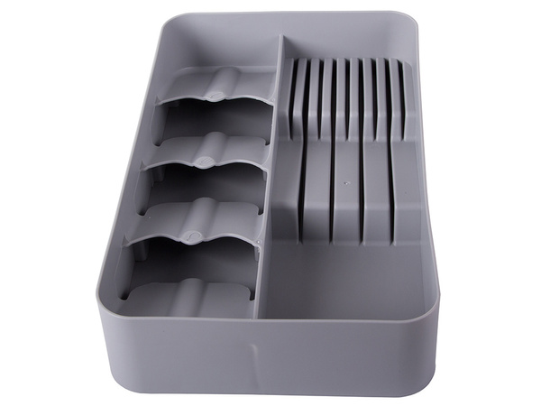 Cajón para cubiertos organizador de dos niveles
