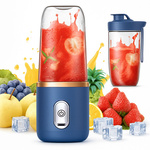 Blender à verre portable mug mixeur électrique usb 6 lames smoothie