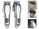 Lcd cordless shaver