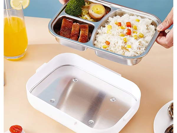 Elektrische lunchbox beheizter behälter für arbeitsessen im lkw