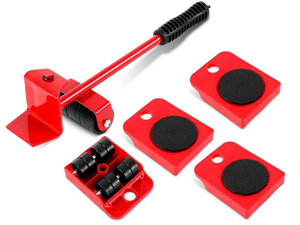 MÖBEL-TRANSPORTHEBESATZ bis zu 150KG 4 x ROLLEN