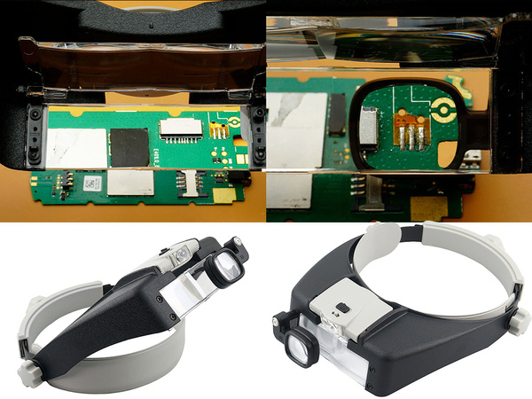 FEJFÉNY 2 LED PRECISION GLASSES 1.5x 17x