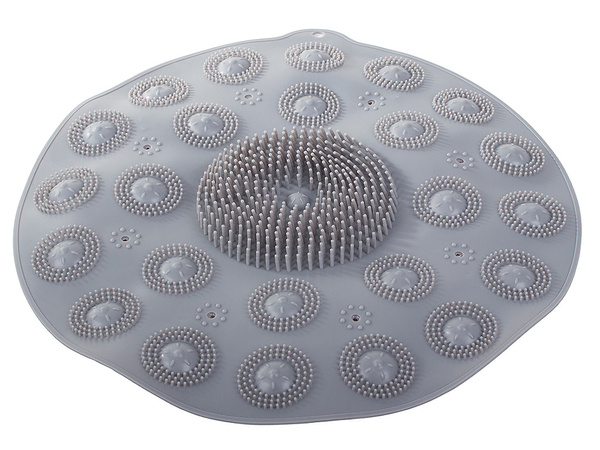 Foot massager non-slip shower mat