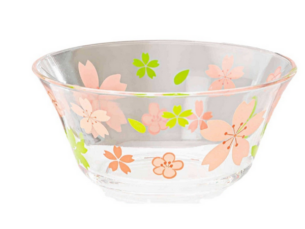 Set de masă: boluri, căni, cești, salatiere, pahare, model floral, 6 piese