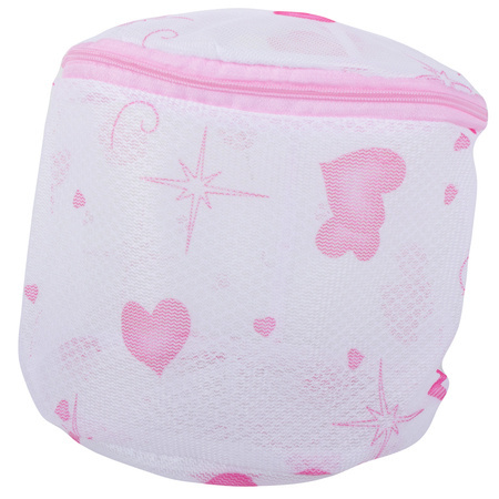 Basket mesh sack for washing underwear bras