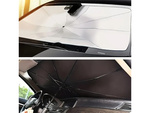 Tapis pare-soleil uv pour pare-brise de voiture parapluie