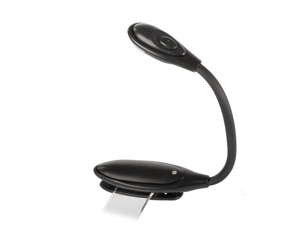 Luz led con clip para leer libros flexible
