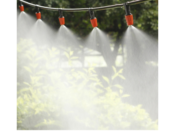 Irrigation system water curtain sprinkler 15m