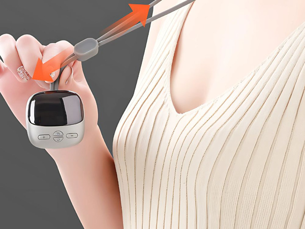 Electroestimulador masajeador de cuello pequeño calentamiento 9 niveles de potencia